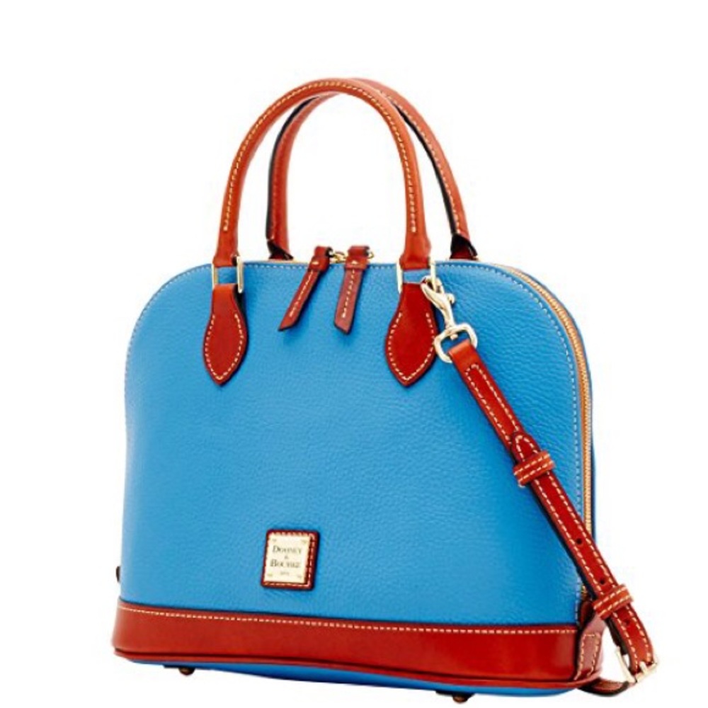 Dooney and Bourke Pebble Grain ZIP ZIP Satchel